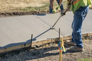 concrete sidewalk contractor collinsville il